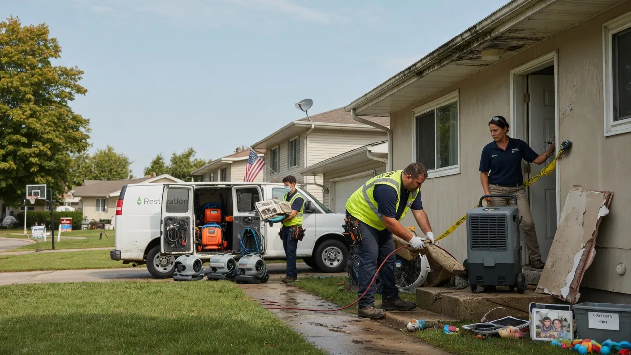 Water Damage Restoration in Ottumwa, IA near me